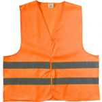 Fényvisszaverő biztonsági mellény, narancs, 2XL (6541-07XXL)