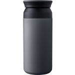 Rozsdamentes acl duplafal bgre, 350 ml, szrke