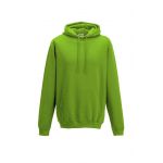 AWDIS kapucnis pulóver, kevertszálas, Alien Green (AWJH001AGR)