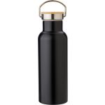 Duplafal rozsdamentes acl palack, 500 ml, fekete (668130-01)