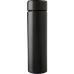 Duplafal, rozsdamentes acl termosz, 425 ml, fekete
