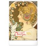 Falinaptr Alphonse Mucha 2026, 33  46 cm