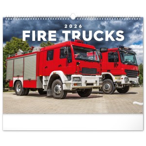 Falinaptr Fire Trucks 2026, 48  33 cm