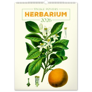 Falinaptr Vintage Posters ? Herbarium 2026, 33  46 cm