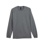 Gildan Hammer f�rfi hossz�ujj� pamut p�l�, Graphite Heather