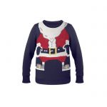 Karácsonyi pulóver S/M, kék (CX1521-04)