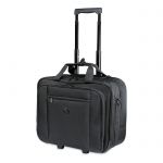 Kerekes bőrönd, fekete (AR1578-03)