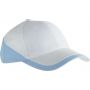 Kup Racing sapka, White/Sky Blue