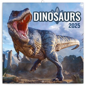 Lemeznaptr Dinosaurs 2026, 30  30 cm