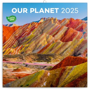 Lemeznaptr Our Planet 2026, 30 x 30 cm