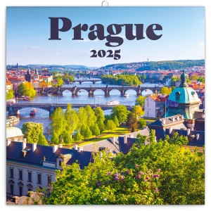 Lemeznaptr Prague 2026, 30 x 30 cm