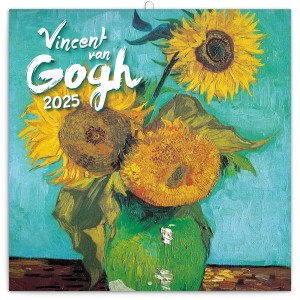 Lemeznaptr Vincent van Gogh 2026, 30  30 cm