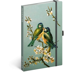 Notesz Birds by Kateina Winterov, lined, 13  21 cm