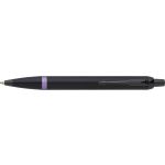Parker IM Vibrant Rings PVD golystoll, fekete/lila
