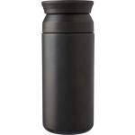 Rozsdamentes acl duplafal bgre, 350 ml, fekete