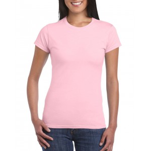 Gildan SoftStyle ni pl, Light Pink (T-shirt, pl, 90-100% pamut)
