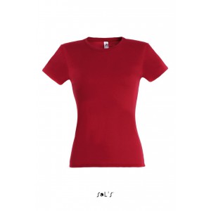 Sols Miss ni pl, Red (T-shirt, pl, 90-100% pamut)