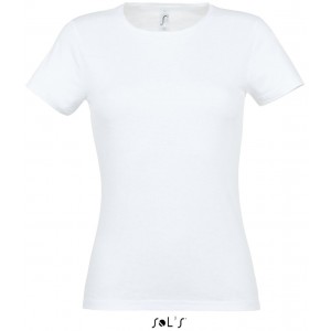 Sols Miss ni pl, White (T-shirt, pl, 90-100% pamut)