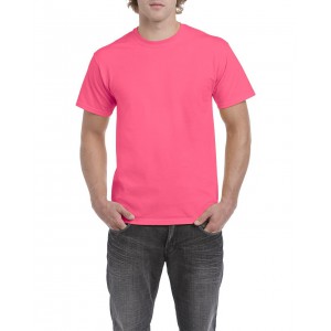 Gildan Heavy frfi pl, Safety Pink (T-shirt, pl, kevertszlas, mszlas)