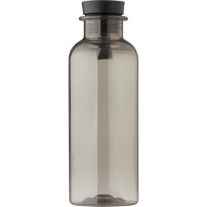 RPET ivpalack, 500 ml, fekete (vizespalack)