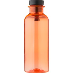 RPET ivpalack, 500 ml, narancs (vizespalack)